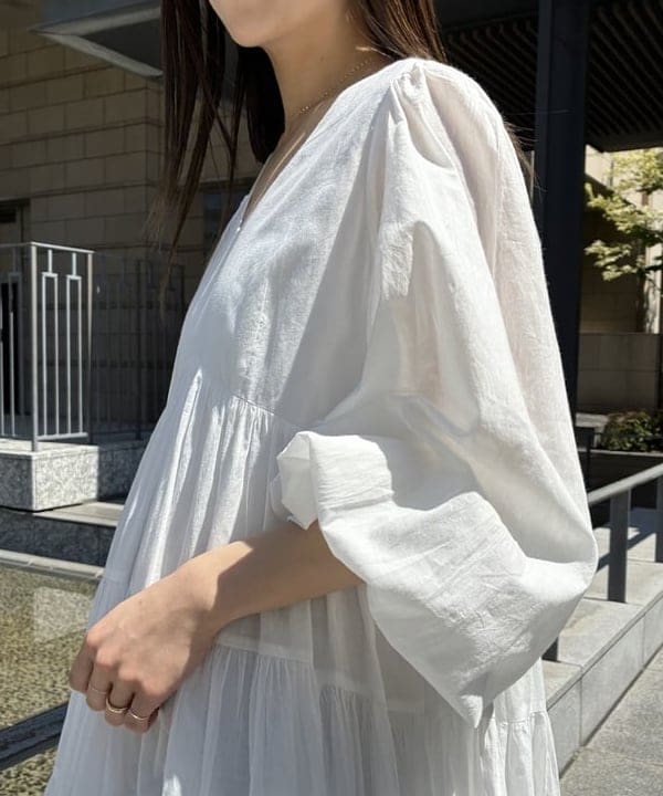 蒲原 捺美さんの「BEAMS WOMEN｜【別注】MARIHA / エンジェルのミニワンピース」を使ったコーディネート