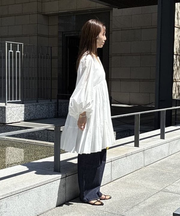 蒲原 捺美さんの「BEAMS WOMEN｜【別注】MARIHA / エンジェルのミニワンピース」を使ったコーディネート