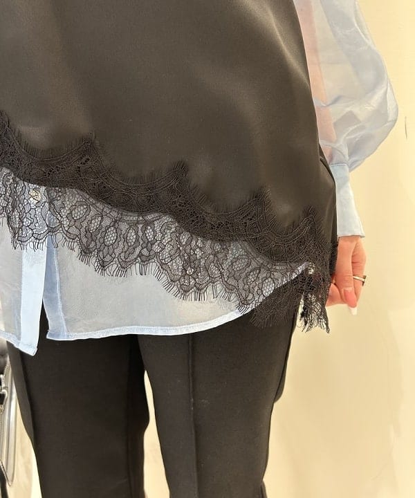 桃羽さんの「BEAMS WOMEN｜ストレッチ カプリ パンツ」を使ったコーディネート