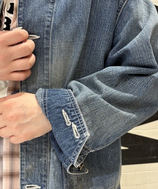 大石彩可さんの「BEAMS WOMEN｜【別注】Lee &times; maturely / ヴィンテージ ロコ ジャケット」を使ったコーディネート