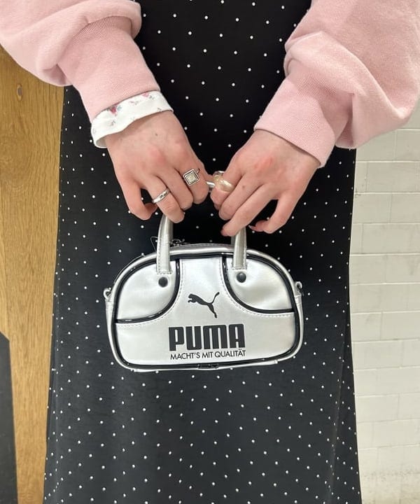 桃羽さんの「BEAMS WOMEN｜サテン ドット キャミワンピース」を使ったコーディネート