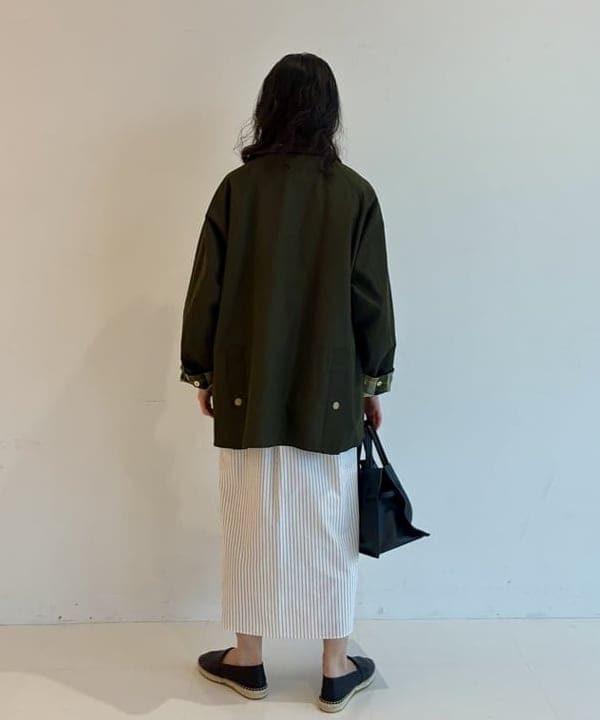 松元 晴佳さんの「BEAMS WOMEN｜【別注】Barbour / BEDALE ジャケット」を使ったコーディネート