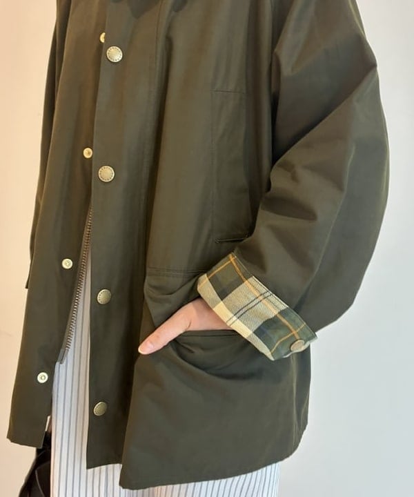 松元 晴佳さんの「BEAMS WOMEN｜【別注】Barbour / BEDALE ジャケット」を使ったコーディネート