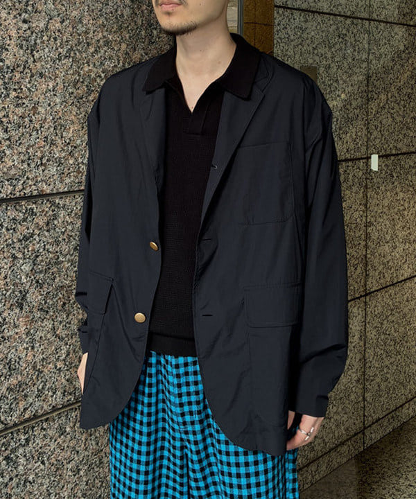 森田 倫太郎さんの「BEAMS WOMEN｜ワイドフィット テック ブレザー（撥水）」を使ったコーディネート