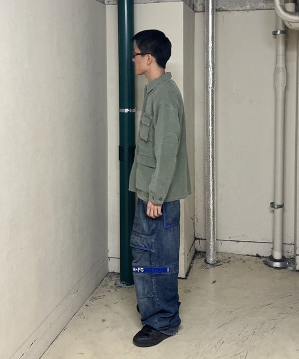 BANさんの「BEAMS WOMEN｜【別注】REMI RELIEF / Military Shirt Jacket Cotton」を使ったコーディネート