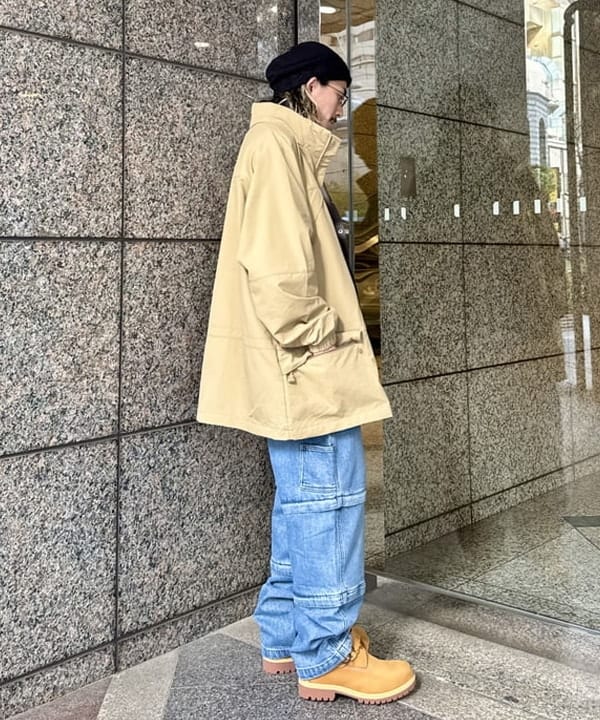 Ryohei Takataさんの「BEAMS WOMEN｜オンブレチェック ミニレギュラーカラーシャツ【リラックスフィット】」を使ったコーディネート