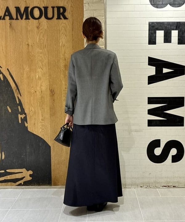 ヒライさんの「BEAMS WOMEN｜ダブルブレスト ジャケット」を使ったコーディネート