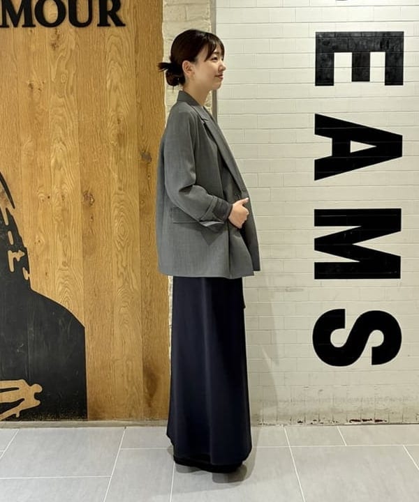ヒライさんの「BEAMS WOMEN｜ダブルブレスト ジャケット」を使ったコーディネート