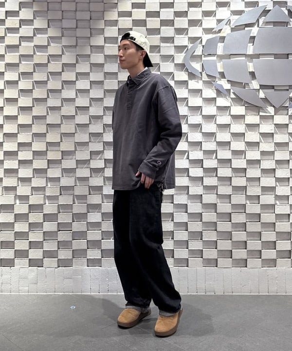 Yutoさんの「BEAMS WOMEN｜【別注】Champion / Rugger Shirt」を使ったコーディネート