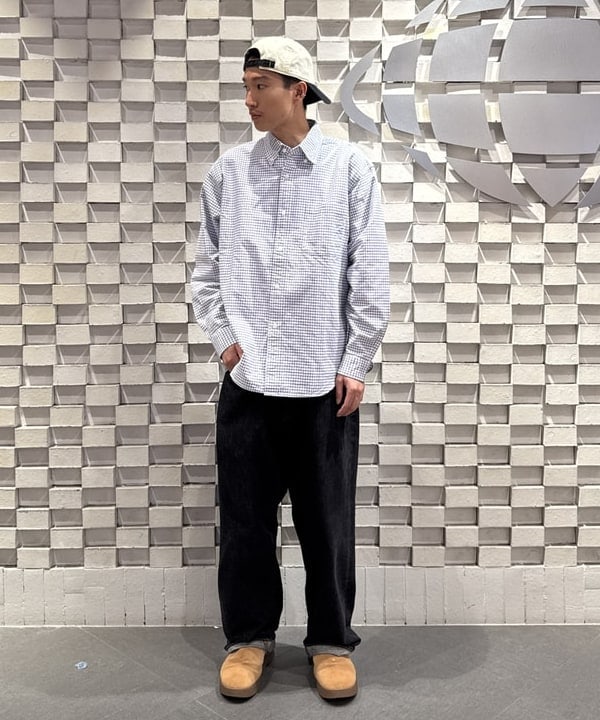 Yutoさんの「BEAMS WOMEN｜【別注】Champion / Rugger Shirt」を使ったコーディネート