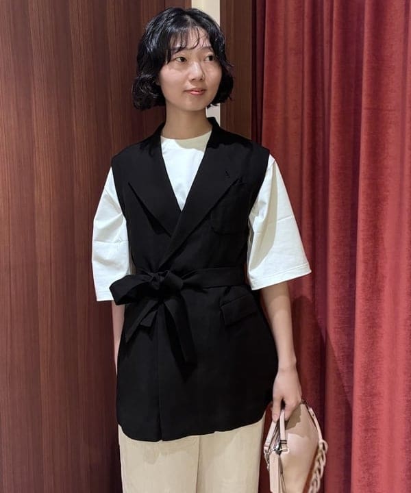 Kanaeさんの「BEAMS WOMEN｜GIANNI CHIARINI / ALIFA レザーショルダーバッグ S」を使ったコーディネート