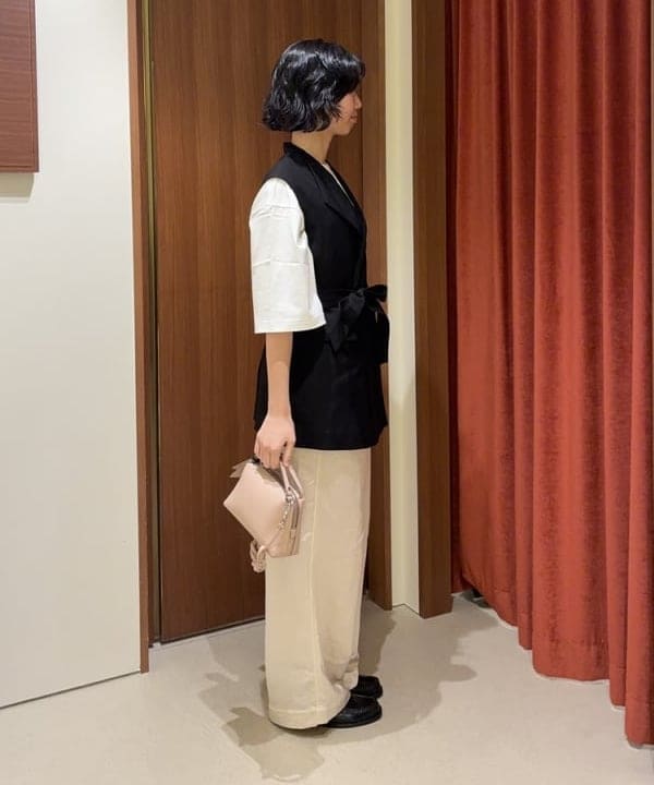 Kanaeさんの「BEAMS WOMEN｜GIANNI CHIARINI / ALIFA レザーショルダーバッグ S」を使ったコーディネート