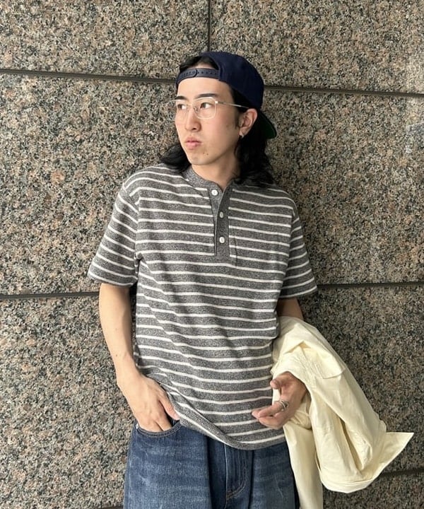 深澤 琥太郎さんの「BEAMS WOMEN｜ワイドアーム レギュラーカラーシャツ」を使ったコーディネート