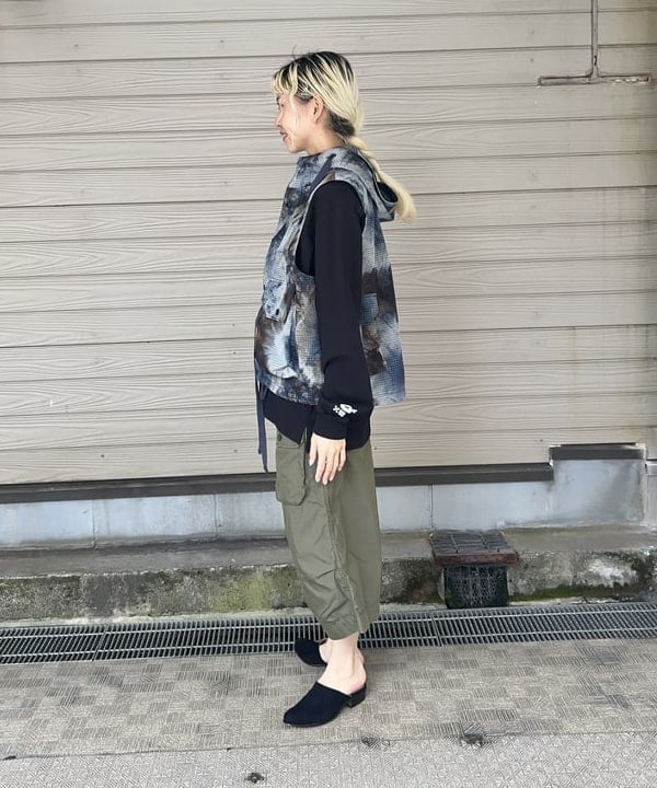 MATSUMOTO AMIさんの「BEAMS WOMEN｜ミリタリー ショーツ」を使ったコーディネート