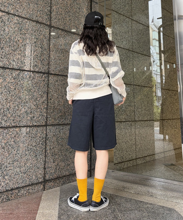 ばるたんさんの「BEAMS WOMEN｜【別注】LACOSTE / ボーダー Tシャツ」を使ったコーディネート