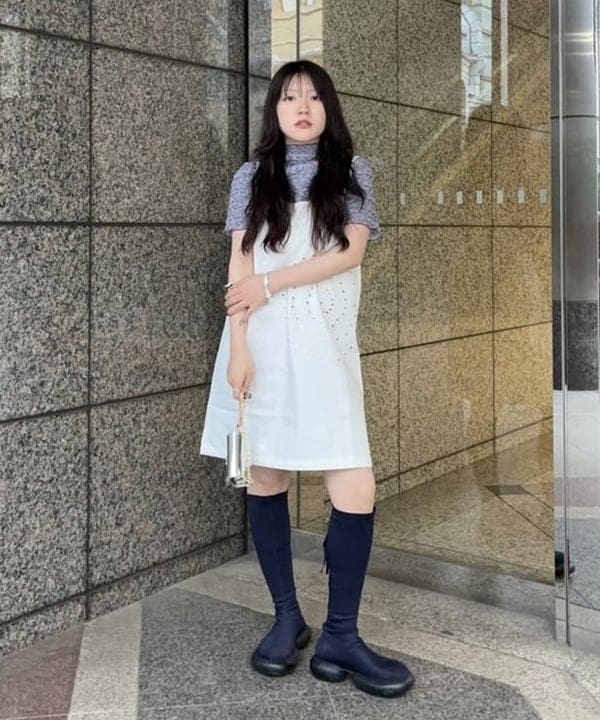 須賀さんの「BEAMS WOMEN｜」を使ったコーディネート