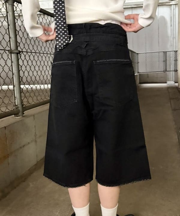 むりょさんの「BEAMS WOMEN｜upper hights / THE LIAMSHT デニム ショートパンツ」を使ったコーディネート