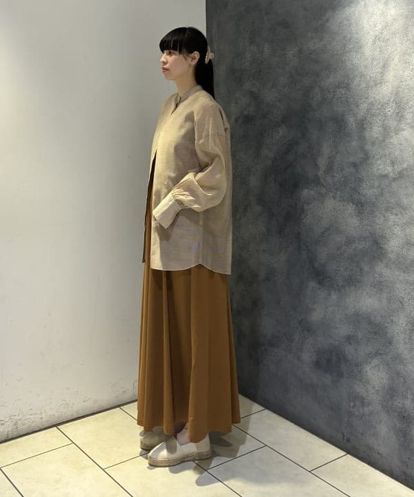 OSUMIさんの「BEAMS WOMEN｜【別注】Don Quichosse / ION レザー エスパドリーユ」を使ったコーディネート