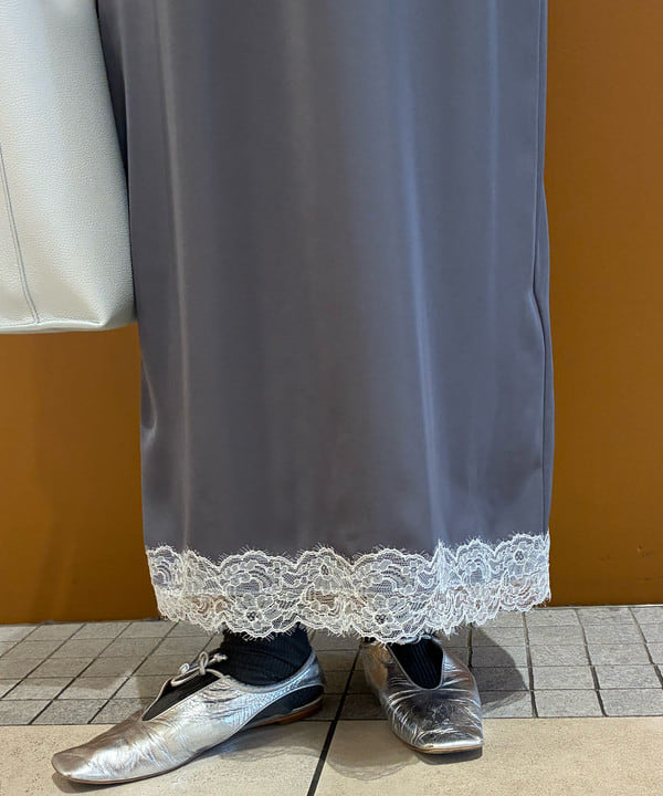 塚越 有紀さんの「BEAMS WOMEN｜3ゲージ コットン メッシュ カーディガン」を使ったコーディネート