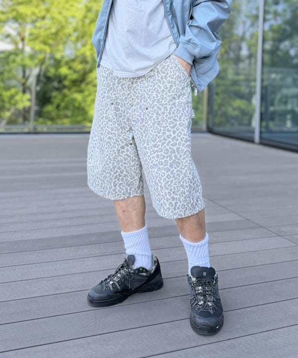 BAKU(東江 漠)さんの「BEAMS WOMEN｜プリント ダブルニーショーツ【ワイドストレートフィット】」を使ったコーディネート