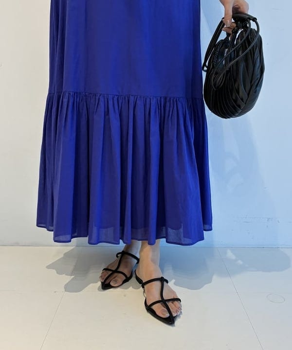 茂野 真楓さんの「BEAMS WOMEN｜【別注】MARIHA / 夏の夢のワンピース ソリッド」を使ったコーディネート