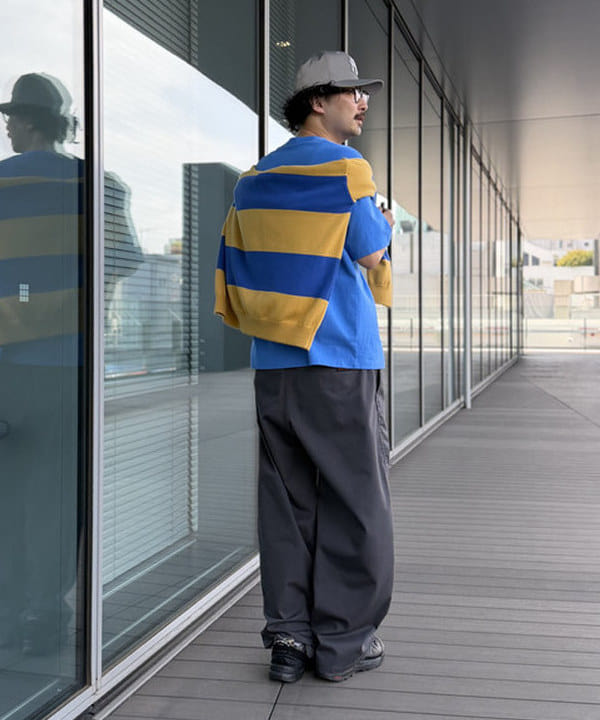 BAKU(東江 漠)さんの「BEAMS WOMEN｜【別注】Champion / Music T-Shirt」を使ったコーディネート