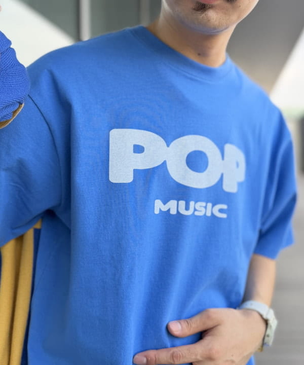 BAKU(東江 漠)さんの「BEAMS WOMEN｜【別注】Champion / Music T-Shirt」を使ったコーディネート