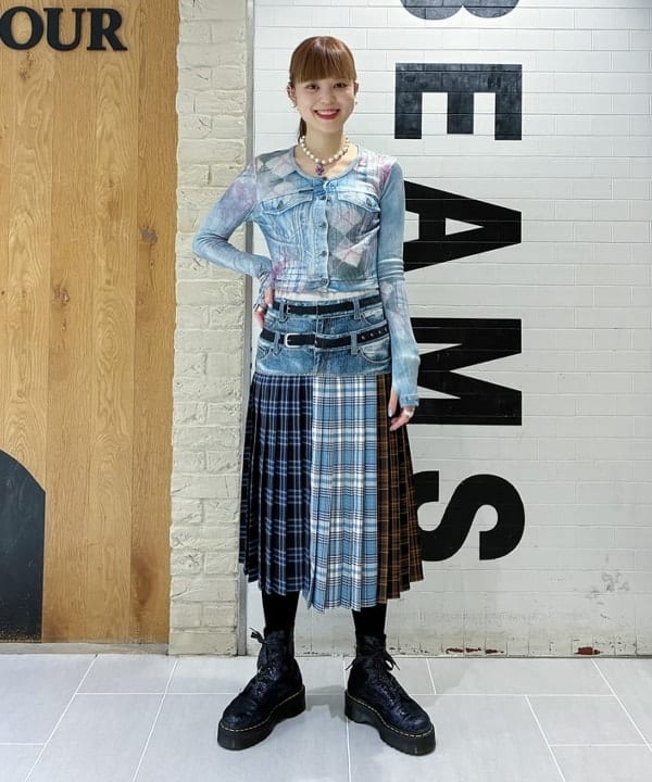 りかちょび/岸本梨佳さんの「BEAMS WOMEN｜」を使ったコーディネート