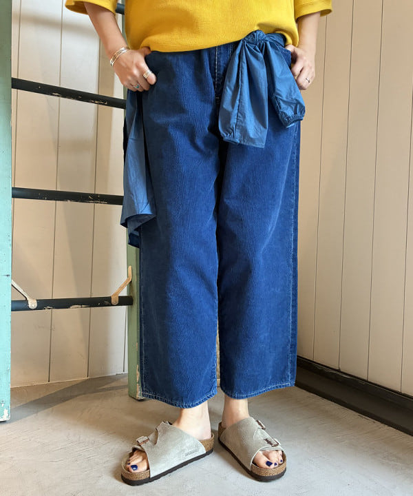 ミナミマリコさんの「BEAMS WOMEN｜Sanca / Cotton Hemp Surf Knit Crew」を使ったコーディネート