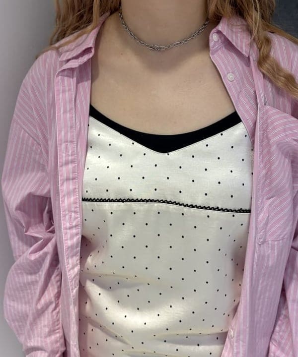 マツモト アカネさんの「BEAMS WOMEN｜ストライプ ビッグ シャツ」を使ったコーディネート