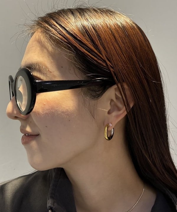 ササキさんの「BEAMS WOMEN｜【別注】Champion / ハーフ ジップ Tシャツ」を使ったコーディネート