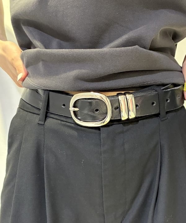 ササキさんの「BEAMS WOMEN｜【別注】Champion / ハーフ ジップ Tシャツ」を使ったコーディネート