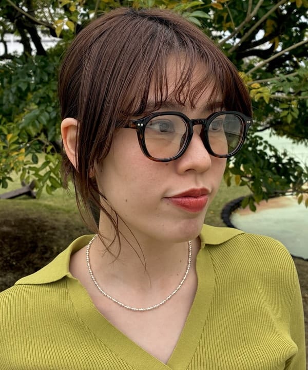 岡 妃呂美さんの「BEAMS WOMEN｜16ゲージ コットン スキッパー ニット」を使ったコーディネート