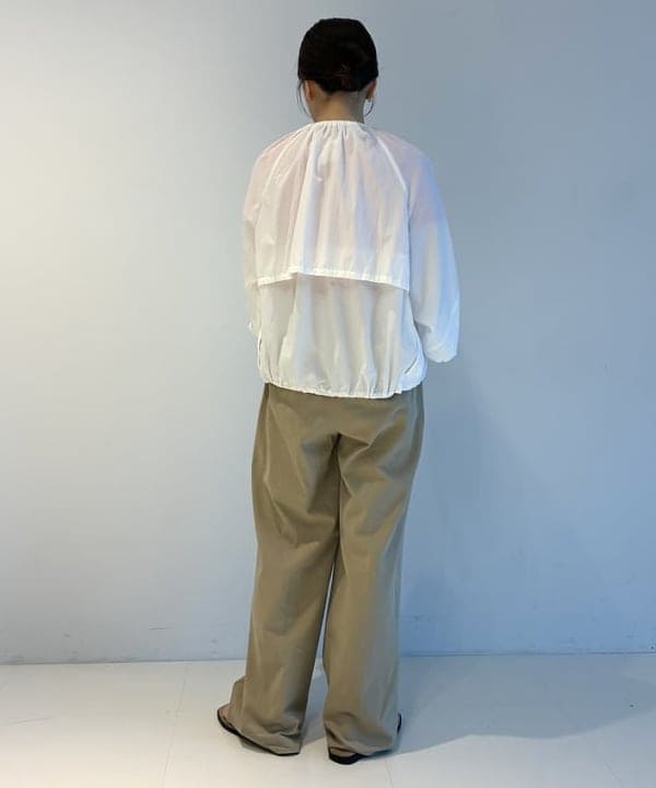 SAKAIさんの「BEAMS WOMEN｜AK+1 / エアリー ナイロン ブルゾン」を使ったコーディネート