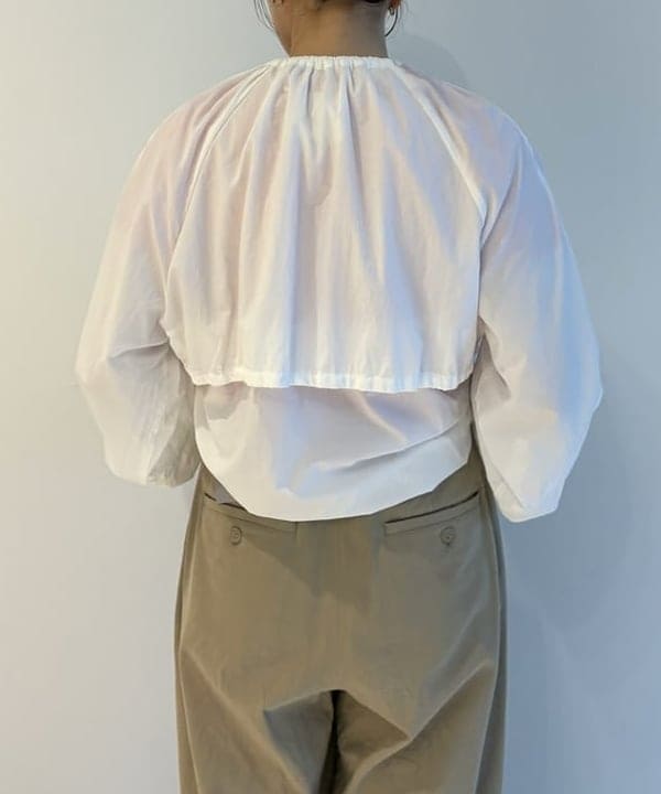 SAKAIさんの「BEAMS WOMEN｜AK+1 / エアリー ナイロン ブルゾン」を使ったコーディネート