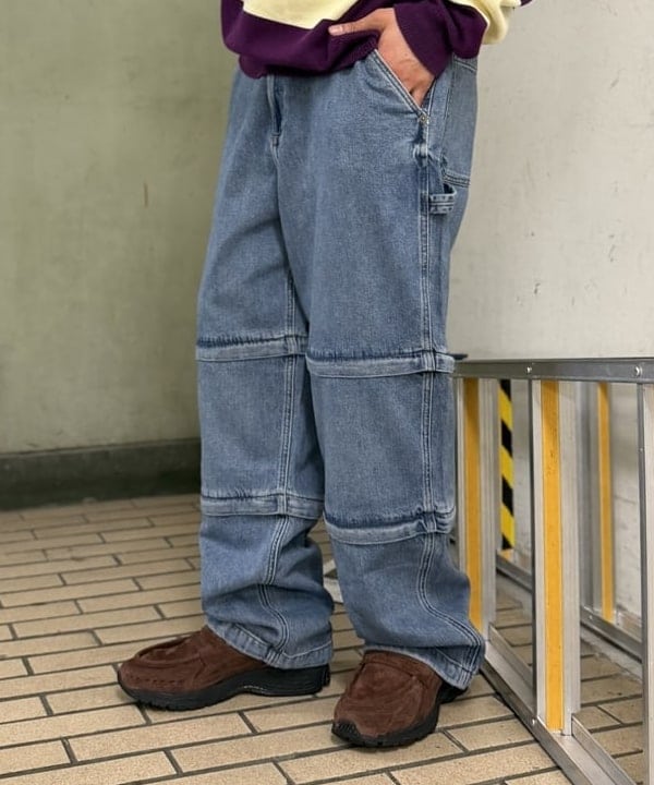 BAKU(東江 漠)さんの「BEAMS WOMEN｜ワイドフィット 7ゲージ ラガー ニットポロシャツ」を使ったコーディネート