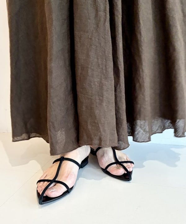 AONO SHIKAMAさんの「BEAMS WOMEN｜AK+1 / クロップド ブラウス」を使ったコーディネート