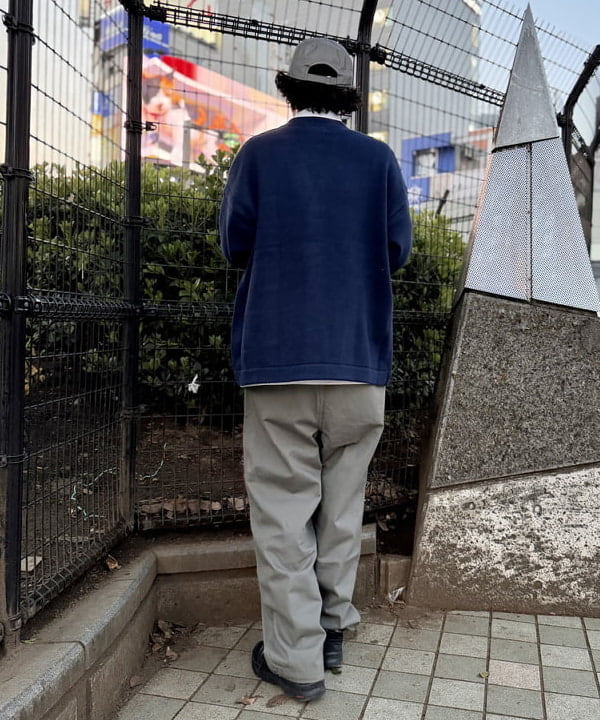 BAKU(東江 漠)さんの「BEAMS WOMEN｜リラックスフィット ベーシック ツイル イージーパンツ」を使ったコーディネート