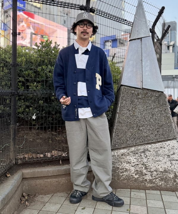 BAKU(東江 漠)さんの「BEAMS WOMEN｜リラックスフィット ベーシック ツイル イージーパンツ」を使ったコーディネート