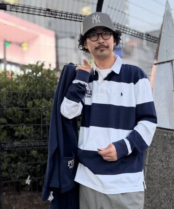 BAKU(東江 漠)さんの「BEAMS WOMEN｜リラックスフィット ベーシック ツイル イージーパンツ」を使ったコーディネート