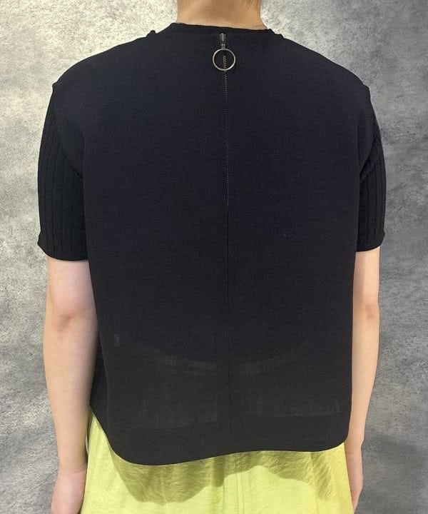 菜月さんの「BEAMS WOMEN｜AK+1 / 18ゲージ ワイドリブ プルオーバー」を使ったコーディネート