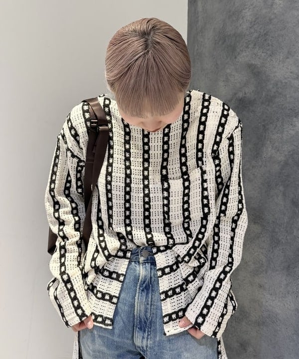 yokoyama shionさんの「BEAMS WOMEN｜▲TNFP_MTWD_B/P_SP」を使ったコーディネート