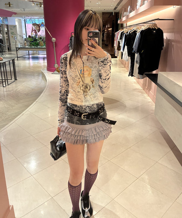 CELINE KWAN ニットミニスカート S CELINE KWAN ニットミニスカート S 【公式通販】