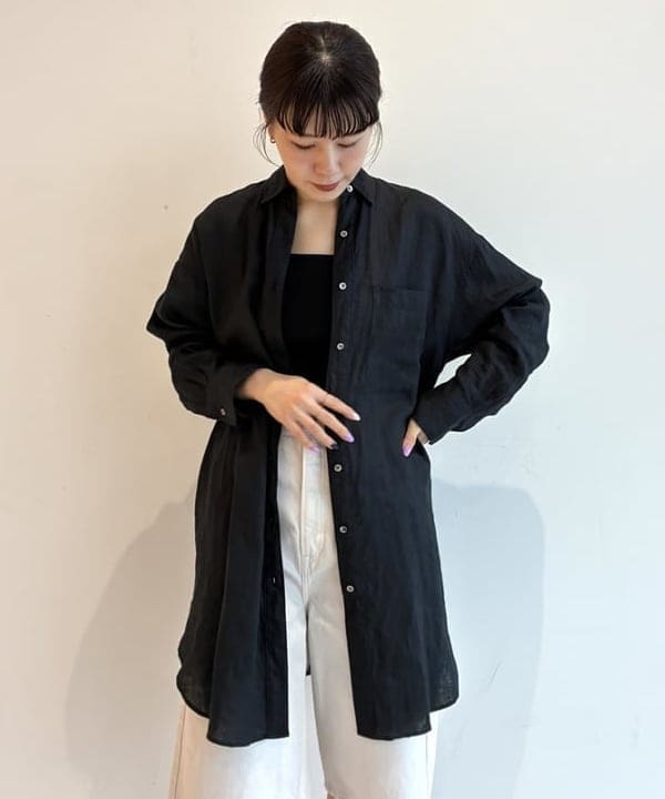 SAKAIさんの「BEAMS WOMEN｜ビーチサイド シャツ .M」を使ったコーディネート