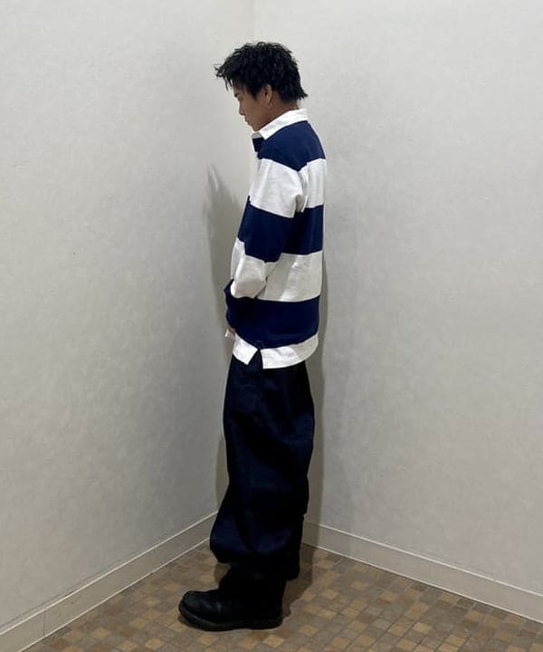 はるひむさんの「BEAMS WOMEN｜BEAMS PLUS / 2プリーツ デニム トラウザーズ」を使ったコーディネート