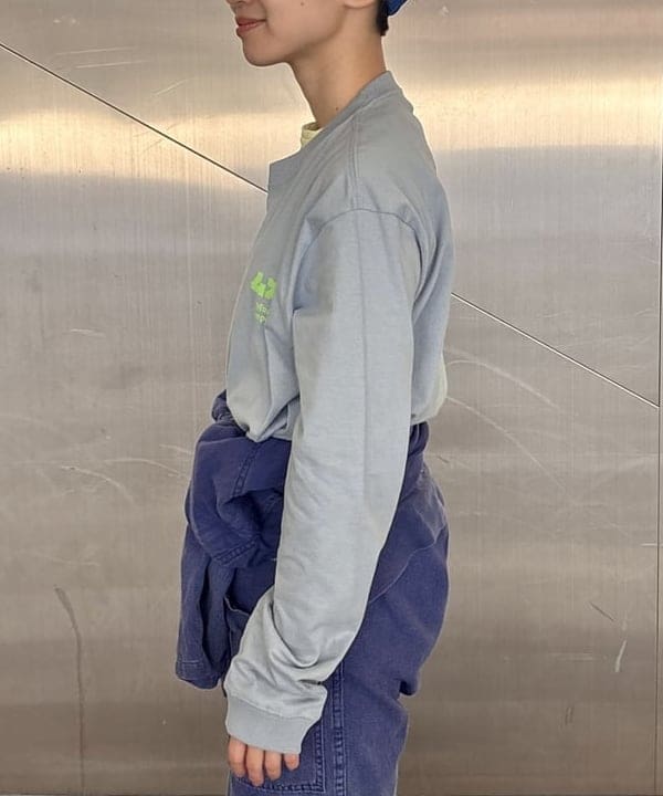 みりさんの「リブ クルー 3/4」を使ったコーディネート