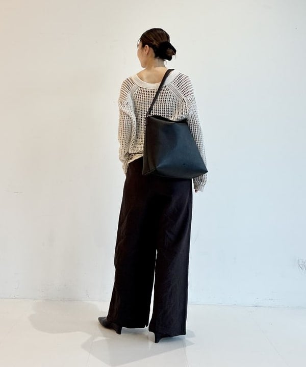 AONO SHIKAMAさんの「BEAMS WOMEN｜&MyuQ / UPIS grande ショルダーバッグ」を使ったコーディネート