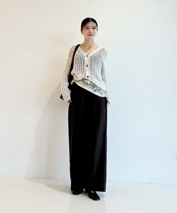 AONO SHIKAMAさんの「BEAMS WOMEN｜&MyuQ / UPIS grande ショルダーバッグ」を使ったコーディネート