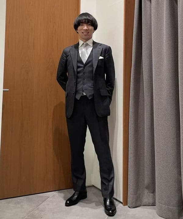 光面皮革方釦皮帶