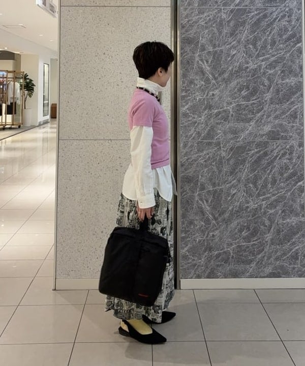 森川 夏衣さんの「BEAMS WOMEN｜オックスフォード ボタンダウン シャツ」を使ったコーディネート